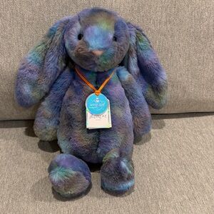 Jellycat ZODIHOP LUXE Bunny – Space Experience Exclusive (BNWT)